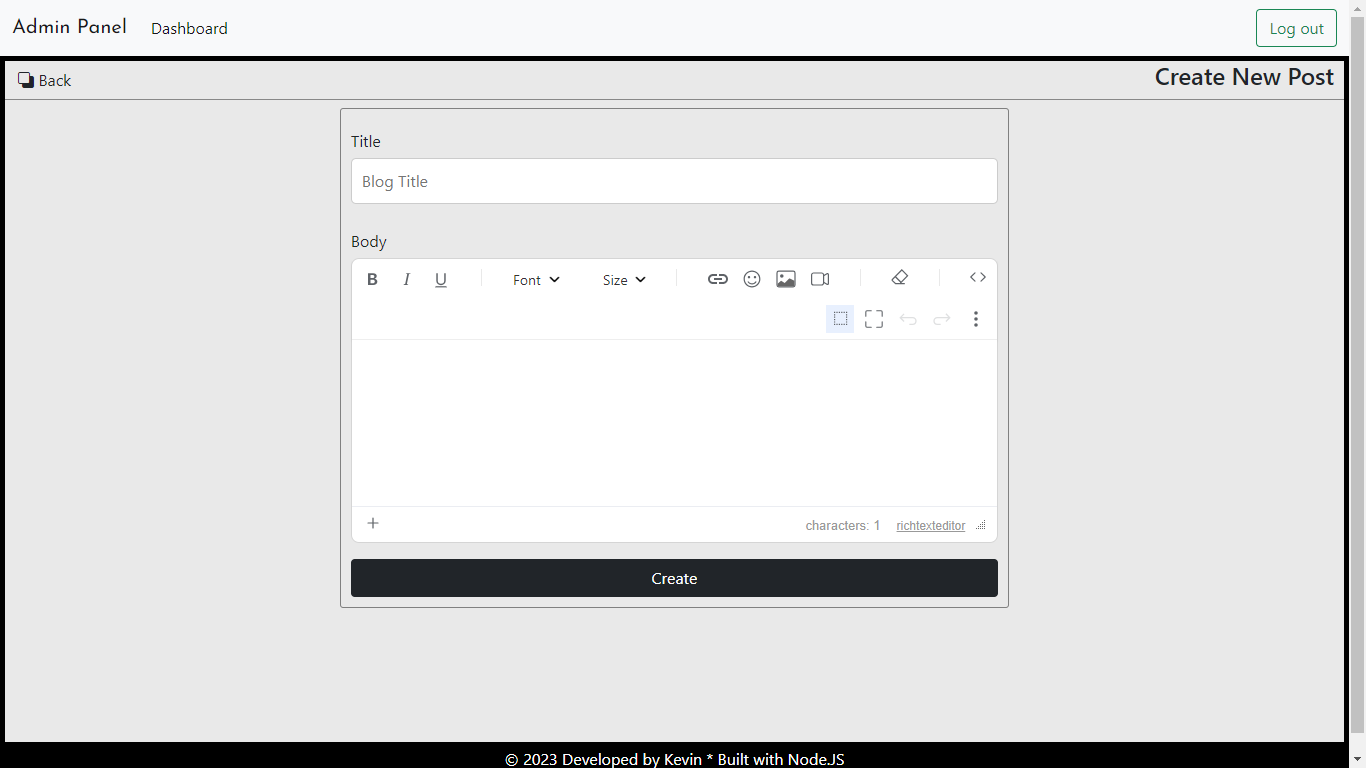 Project Screenshot 3